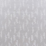 Taki Floral Moonstone wallpaper by Schumacher, inspired by vintage kimono fabric with delicate floral patterns in a soft neutral colorway.