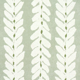 Woodperry Celadon by Veere Grenney Modern Botanical Stripe Wallpaper – Schumacher 5008793