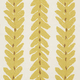 Woodperry Mimosa by Veere Grenney Modern Botanical Stripe Wallpaper – Schumacher 5008795