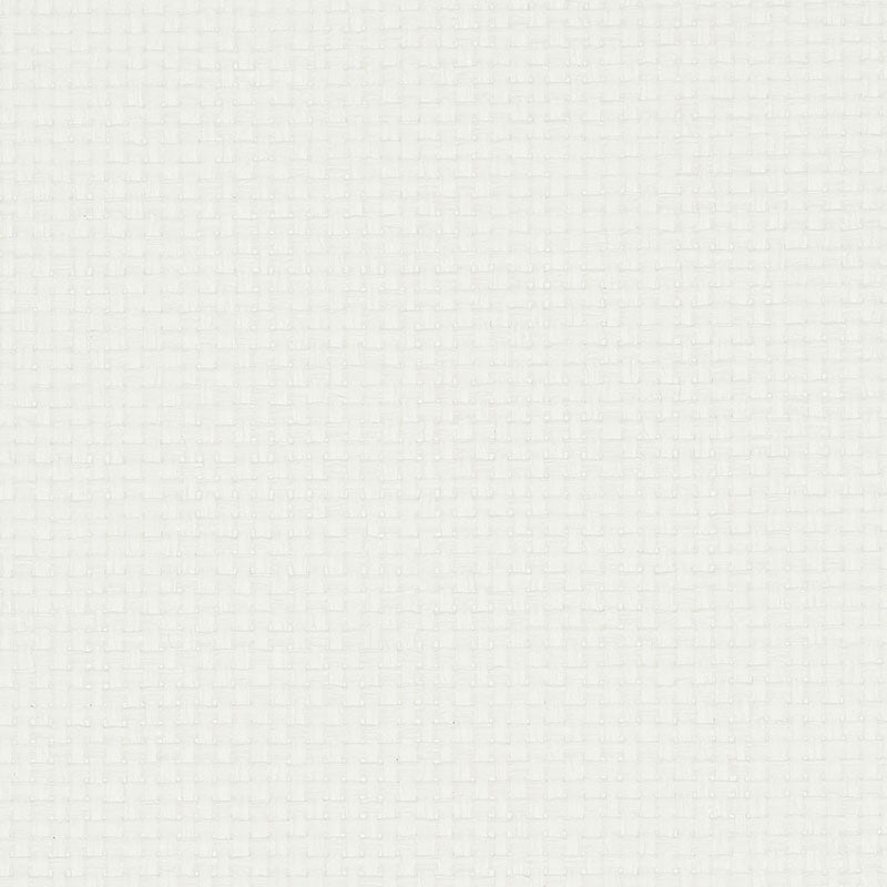 Kiko Paperweave White by Schumacher Textured Wallpaper – Schumacher 5008840