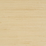 Kiyoko Jute natural woven jute wallcovering by Schumacher, shown in a neutral beige colorway with subtle texture.
