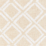 Dina Paperweave Natural Trellis Wallpaper – Schumacher 5008861