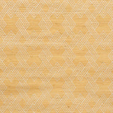 Hix Embroidered Jute wallpaper in Natural by Schumacher, featuring interlocking diamond embroidery on textured jute.