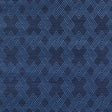 Hix Embroidered Sisal blue geometric embroidered sisal wallpaper by Schumacher, product code 5008970