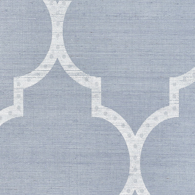 Algiers Sisal Chambray by Schumacher Textural Appeal Collection Wallpaper – Schumacher 5009020