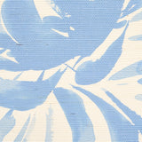 Hana Sisal Blue Floral Wallpaper by Schumacher – 5009042