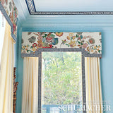 Britt Border Blue by Schumacher Greek Key Wallpaper Border – Schumacher 5009061