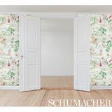Yangtze River Aqua by Schumacher Chinoiserie Wallpaper – Schumacher 5009091