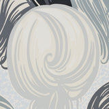 Plumes Grisaille by Schumacher Whimsical Ostrich Feather Wallpaper – Schumacher 5009151