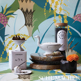 Ananas Peacock Tropical Pineapple Wallpaper – Schumacher 5009170