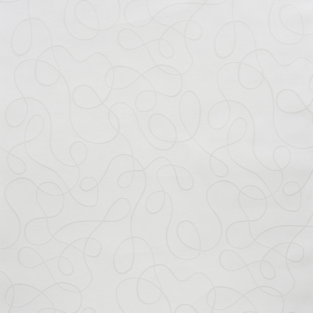 Copeland Platinum swirling calligraphic jacquard weave wallcovering by Schumacher
