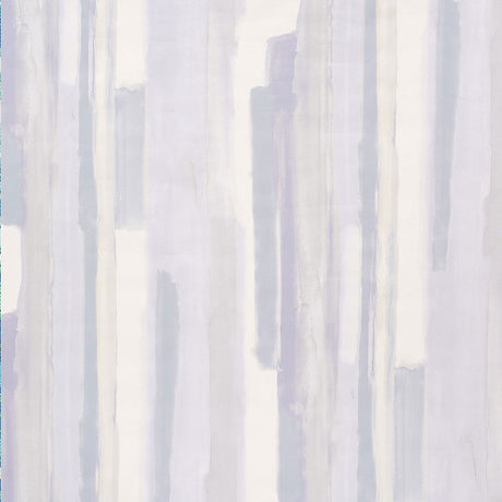 Watercolor Soft Lilac wallpaper by Schumacher, designed by Miles Redd, featuring dreamy watercolor hues in a romantic abstract pattern.