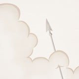 Mercurio Natural by Schumacher Cloud and Arrow Wallpaper – Charlap Hyman & Herrero 5009352