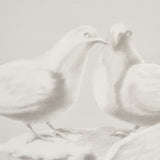 GIUNONE Stone by Charlap Hyman & Herrero Sculptural Bird Wallpaper – Schumacher 5009360