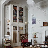 GIUNONE Stone by Charlap Hyman & Herrero Sculptural Bird Wallpaper – Schumacher 5009360
