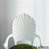Coralline Mineral by Schumacher Nautical Scallop Rope Wallpaper – Schumacher 5009431