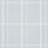Otto Sky by David Oliver Chic Windowpane Wallpaper – Schumacher 5009440