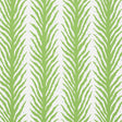 Creeping Fern Moss by Celerie Kemble green and white botanical stripe wallpaper by Schumacher