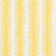 Creeping Fern Lemonade by Celerie Kemble for Schumacher - yellow and white fern stripe wallpaper pattern