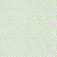 Meander Moss by Schumacher - Modern geometric green wallpaper in a bedroom setting