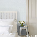 Meander Slumber Blue by Schumacher Celerie Kemble Modern Abstract Wallpaper – Schumacher 5009472