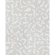 SEPIESSA PANEL SET wallpaper in Stone by Caroline Z Hurley for Schumacher. Abstract brushstroke pattern in neutral tones.