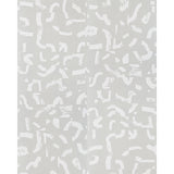 SEPIESSA PANEL SET wallpaper in Stone by Caroline Z Hurley for Schumacher. Abstract brushstroke pattern in neutral tones.