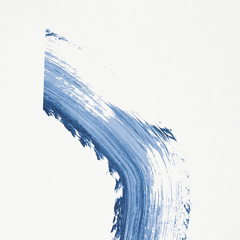 SEPIESSA PANEL SET Blue by Caroline Z Hurley Abstract Wallcovering – Schumacher 5009494