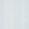 LILLIAN VINE wallpaper in Mineral by Schumacher, featuring a delicate vertical vine and dot pattern in a soft, light blue colorway.
