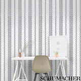 LILLIAN VINE Carbon by Schumacher Small-Print Wallpaper – Schumacher 5009523