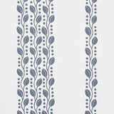 LILLIAN VINE wallpaper in Carbon by Schumacher, featuring a small-scale vine and dot pattern in a modern, graphic style.