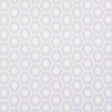 Queen B Lavender geometric honeycomb wallpaper by Schumacher, Studio Bon collection