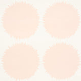 FUZZ Blush by Studio Bon for Schumacher - abstract blush pink spiked dot wallpaper pattern