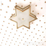 Stargaze Bronze by Schumacher Celestial Star Motif Wallpaper – Schumacher 5009600