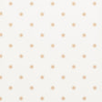 Stargaze wallpaper in bronze by Schumacher featuring a repeating star motif on a white background.
