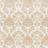 Simone Damask Gold by Schumacher Surface-Printed Classic Damask Wallpaper – Schumacher 5009610