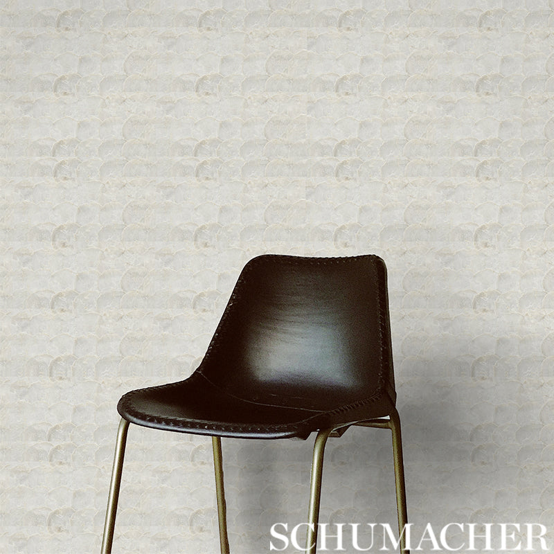 Abalone Pearl Handmade Fish-Scale Wallcovering Tile – Schumacher 5009650