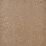 Moire wallcovering in Fawn by Schumacher, featuring a watery, irregular moire pattern with a delicate faille weave in a neutral beige tone.