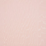 Moire Wallcovering in Rose from the Le Max Collection by Schumacher, featuring a watery, irregular moiré pattern and delicate faille weave.