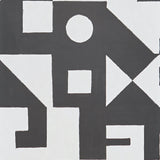 Binary Panel Set Black by Porter Teleo Modern Geometric Wallpaper Mural – Schumacher 5009690