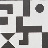 Binary Panel Set Black by Porter Teleo Modern Geometric Wallpaper Mural – Schumacher 5009690