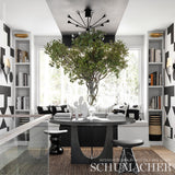 Binary Panel Set Black by Porter Teleo Modern Geometric Wallpaper Mural – Schumacher 5009690