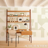 Binary Panel Set Natural by Porter Teleo Geometric Mural Wallcovering – Schumacher 5009693