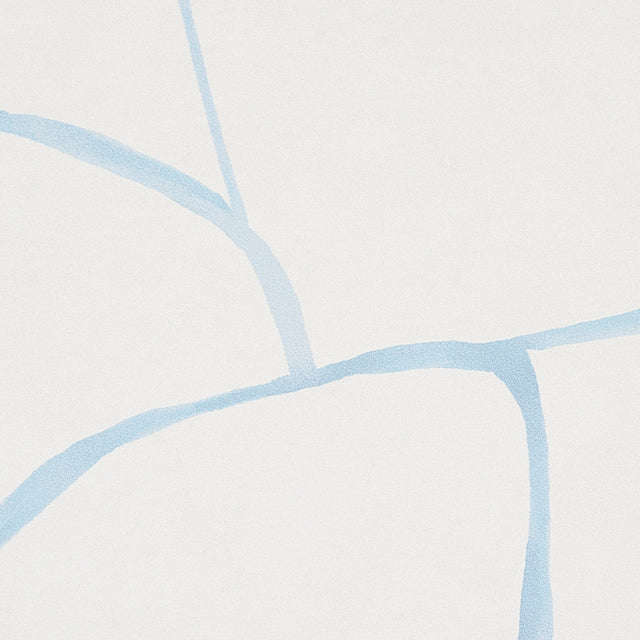 Filigree Sky by Porter Teleo Abstract Modern Wallpaper – Schumacher 5009703