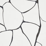 FILIGREE Black and White by Porter Teleo Abstract Modern Wallpaper – Schumacher 5009704