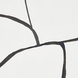 FILIGREE Black and White by Porter Teleo Abstract Modern Wallpaper – Schumacher 5009704