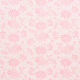 Lotus Batik pink wallpaper with fish and floral batik pattern by Schumacher