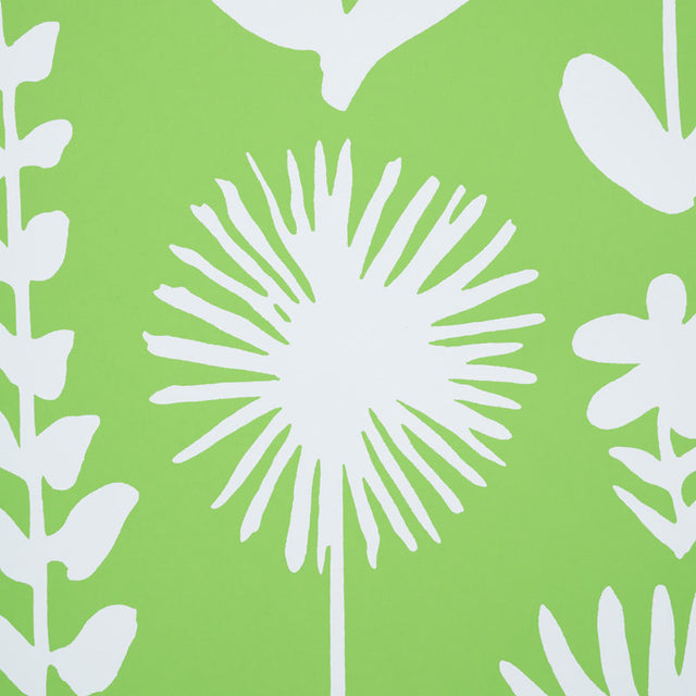 Wild Things Leaf by Vera Neumann Botanical Wallpaper – Schumacher 5009811