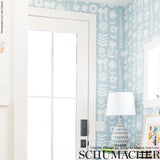 Wild Things Sky by Vera Neumann Modern Botanical Wallpaper – Schumacher 5009812