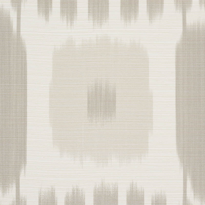 KANDIRA Stone Painterly Checkerboard Ikat Wallpaper – Schumacher 5009851